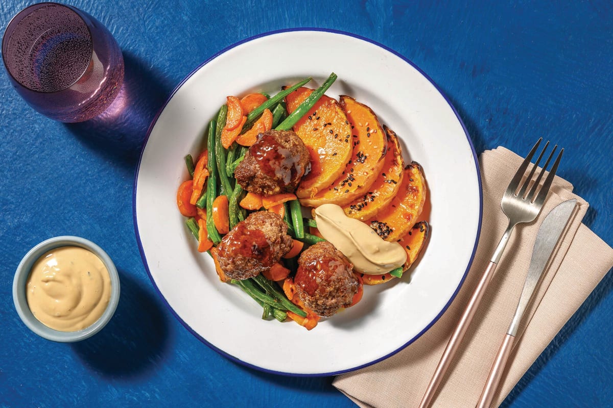 Sweet Chilli-Ginger Beef Rissoles