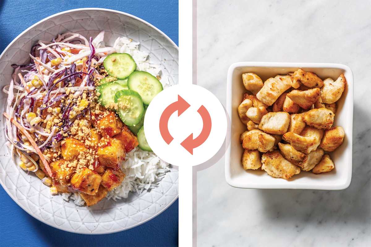 Sweet Chilli & Ginger Chicken Rice Bowl
