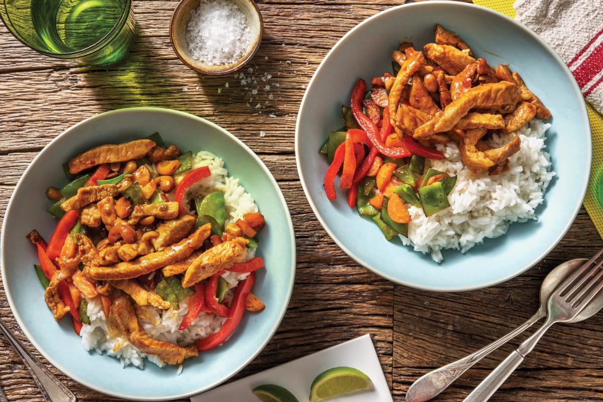 Sweet Chilli Pork & Veggie Stir-Fry