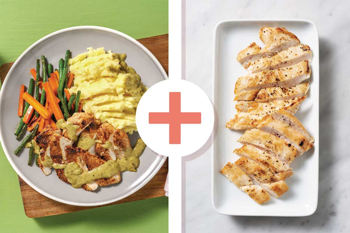 Aussie Double Chicken & Parmesan Mash