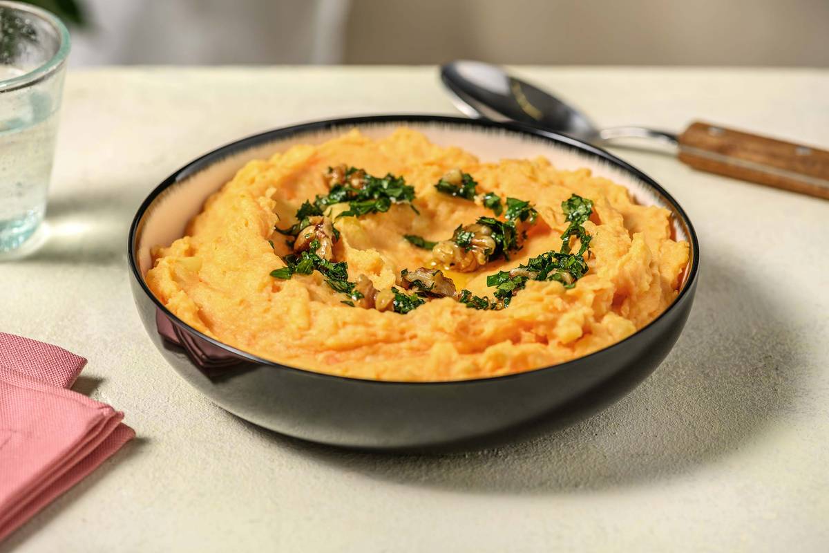 Sweet Potato and White Potato Mash Recipe HelloFresh