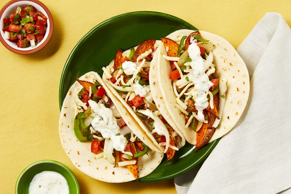 Sweet Potato & Turkey Fajitas