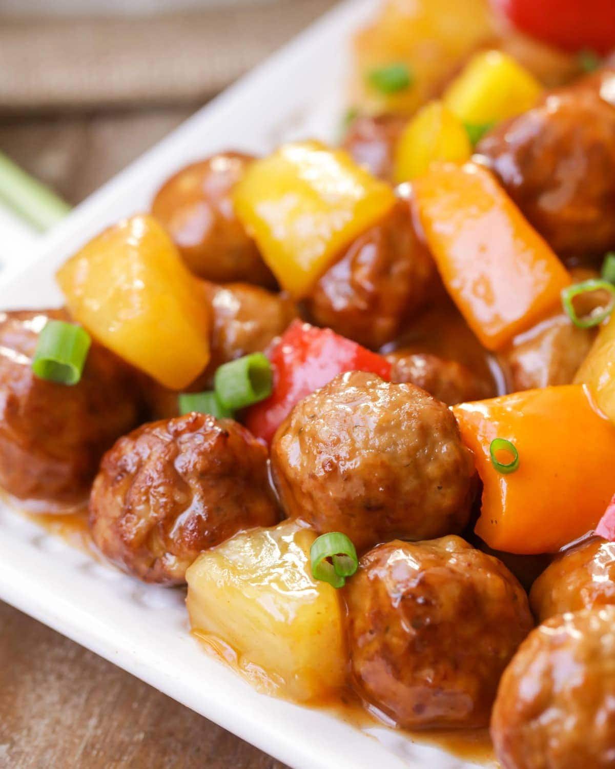 Sweet and Sour Meatballs