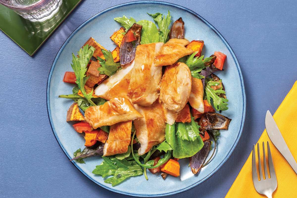 Sweet-Soy & Sticky Chilli  Chicken