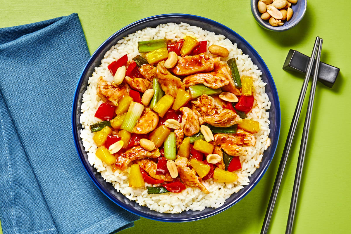 Szechuan Chicken & Pineapple Stir-Fry