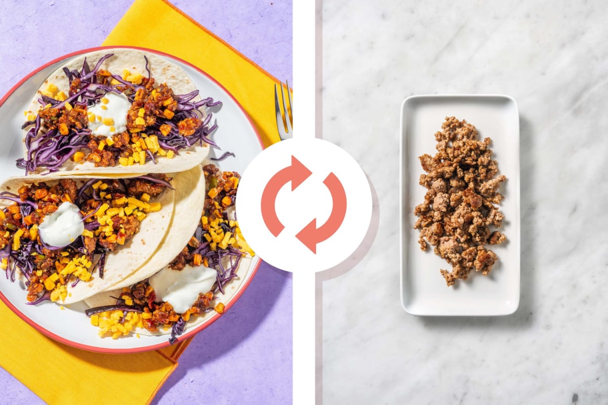 Charred Corn and Jalapeño Turkey Tacos