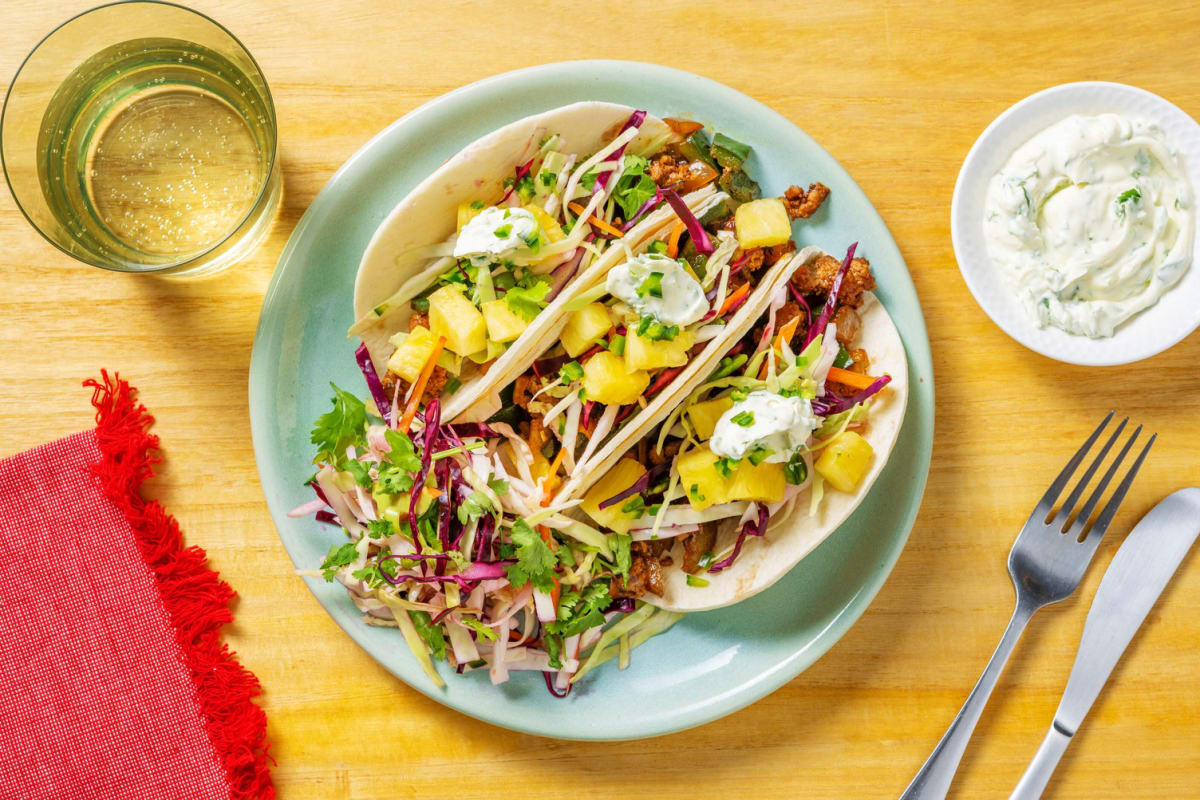 Caribbean-Inspired Pork Tacos