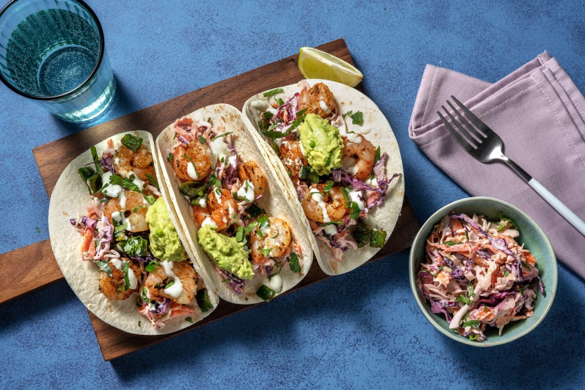 Mexican-Inspired Shrimp Tacos