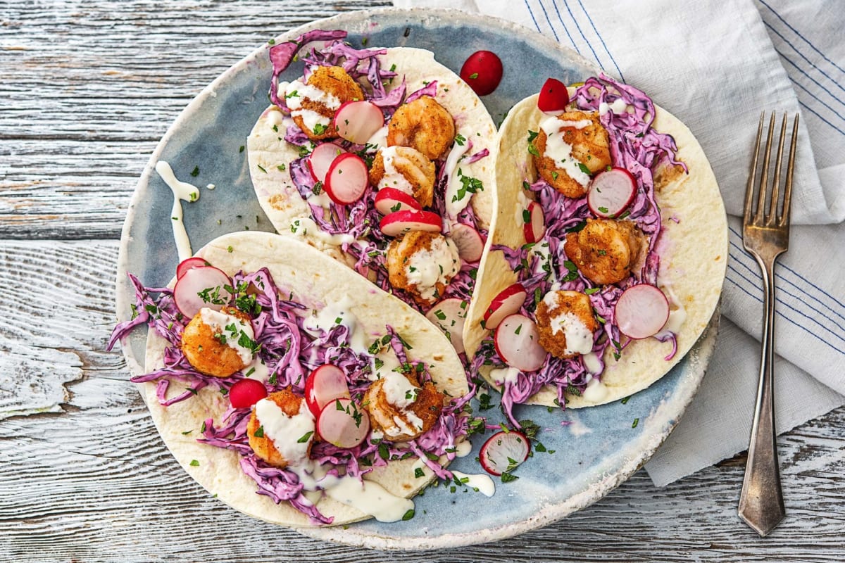 Cajun Shrimp Tacos