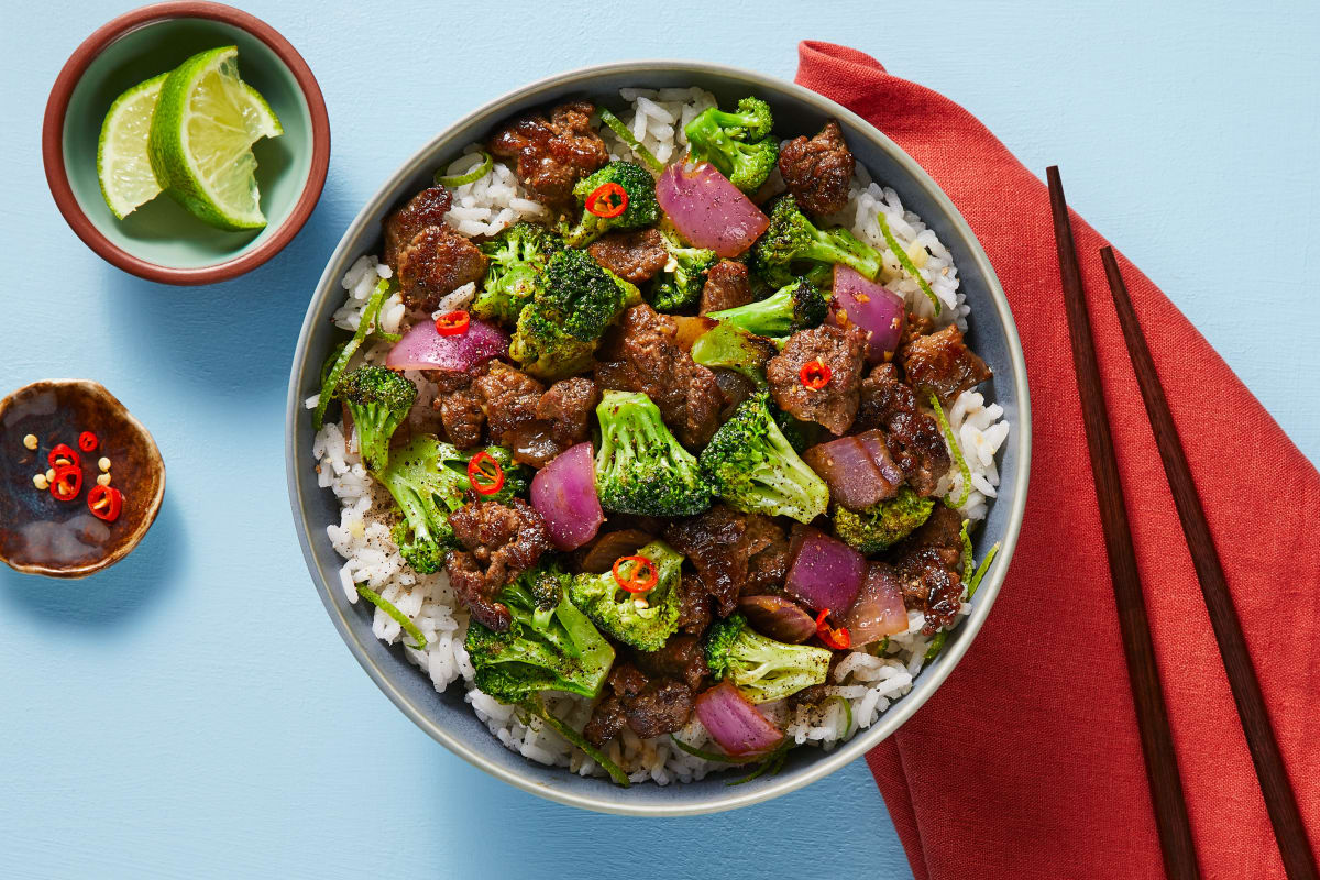 Teriyaki Beef & Broccoli