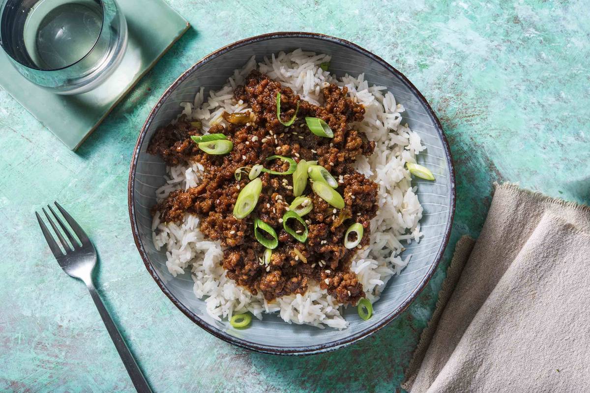 Teriyaki Beef Mince Recipe HelloFresh