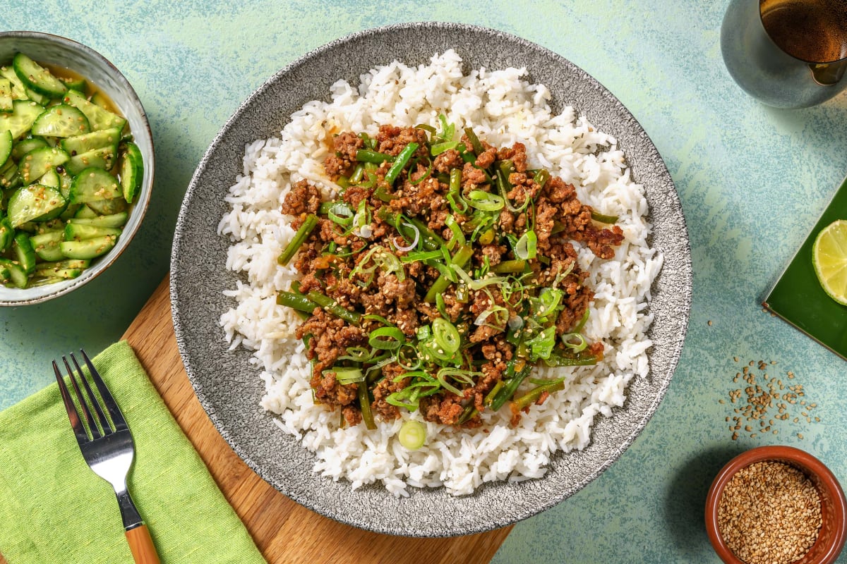 Teriyaki Beef Mince