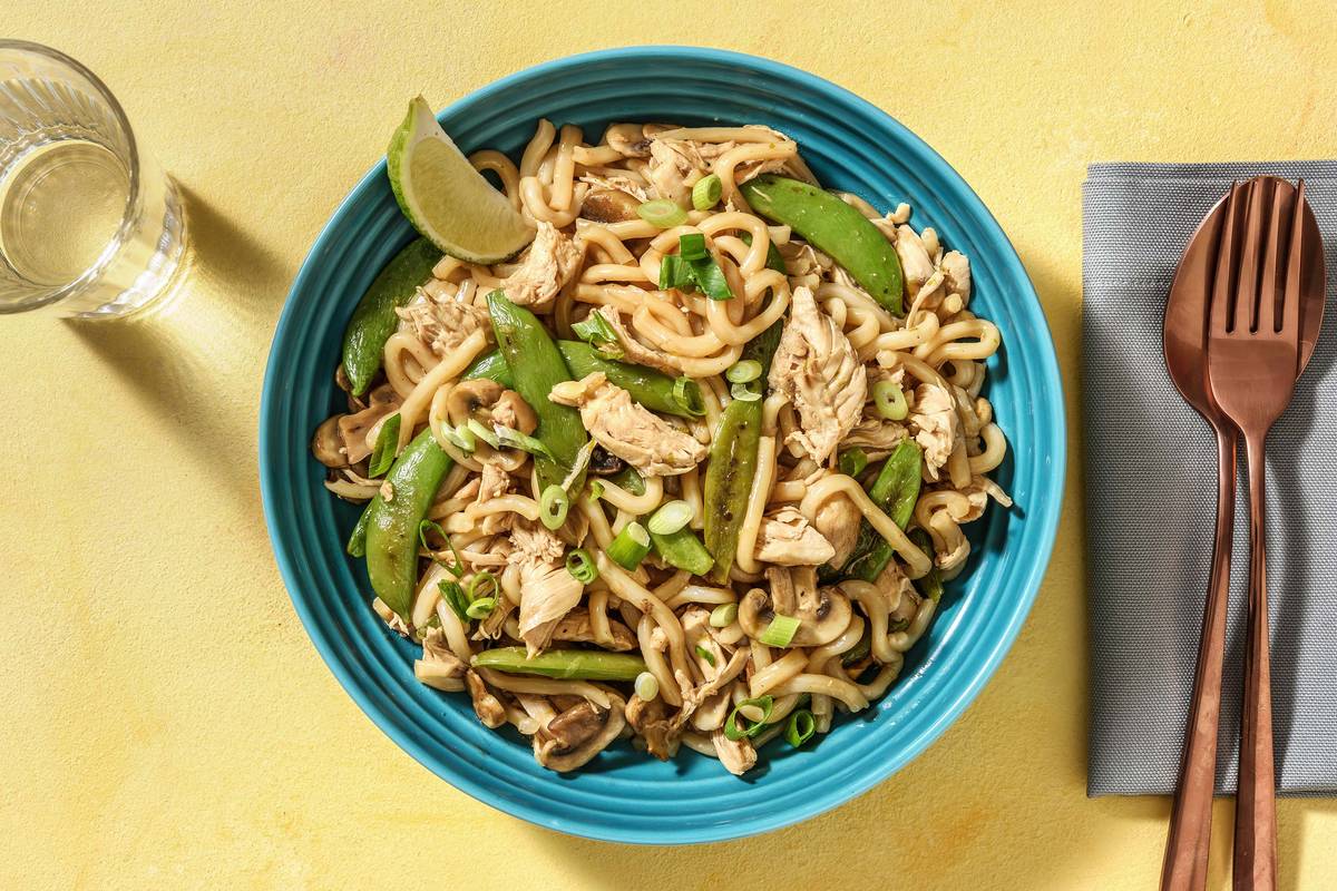 Teriyaki Chicken & Udon Noodle Stir Fry Recipe HelloFresh