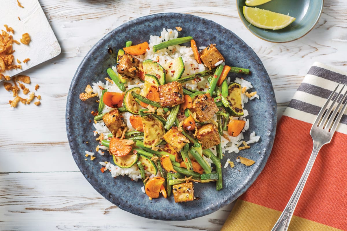 Teriyaki-Glazed Tofu