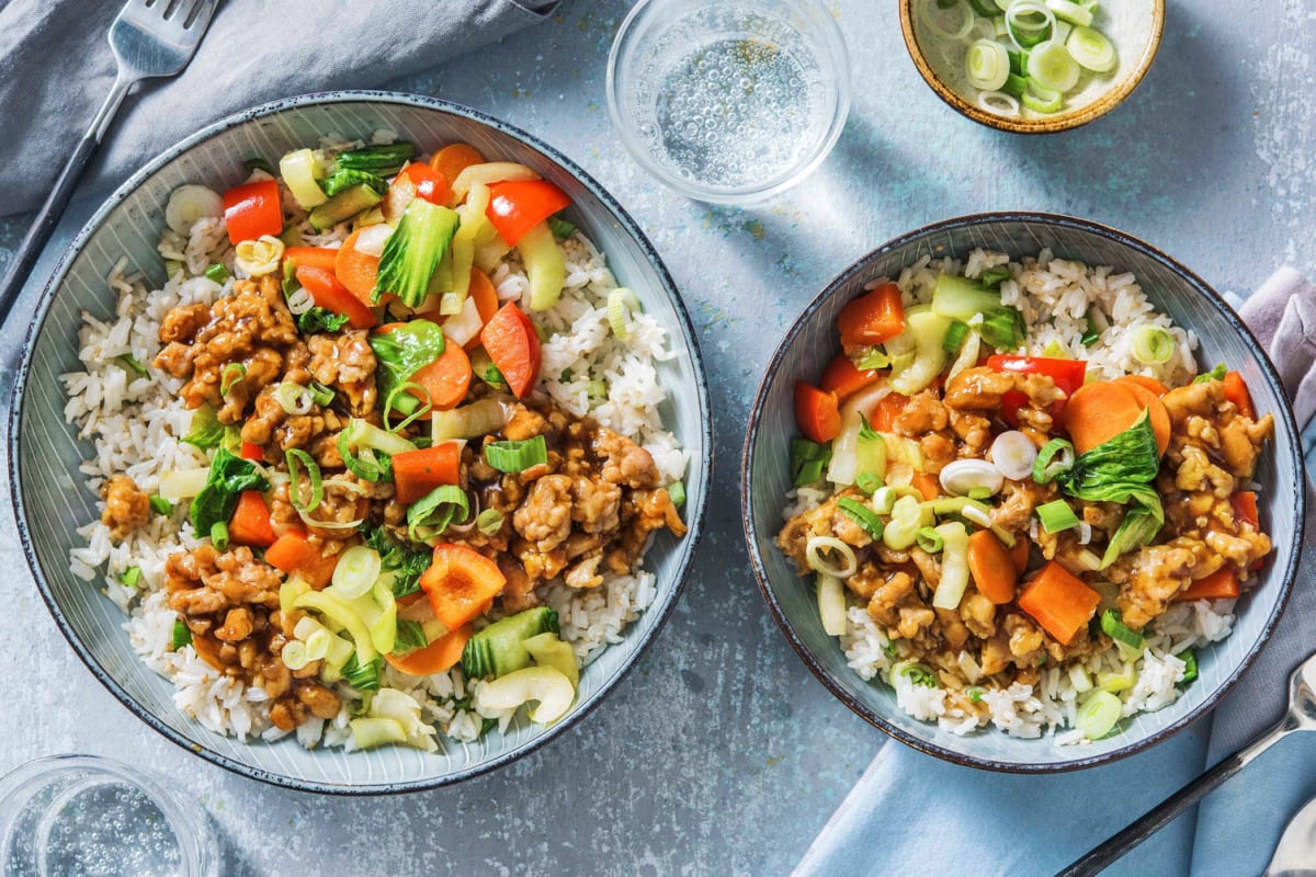 Teriyaki Turkey Rice Bowl Recipe | HelloFresh