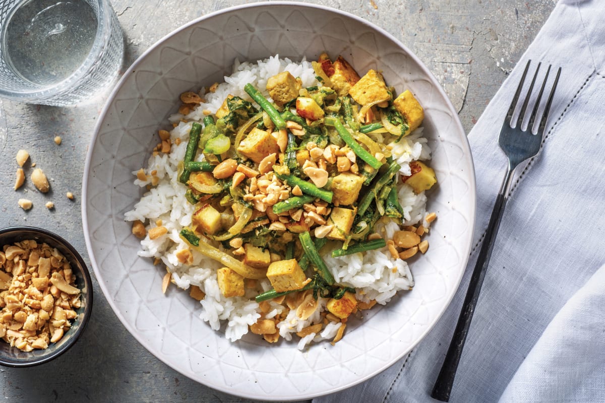 Thai Green Tofu Curry