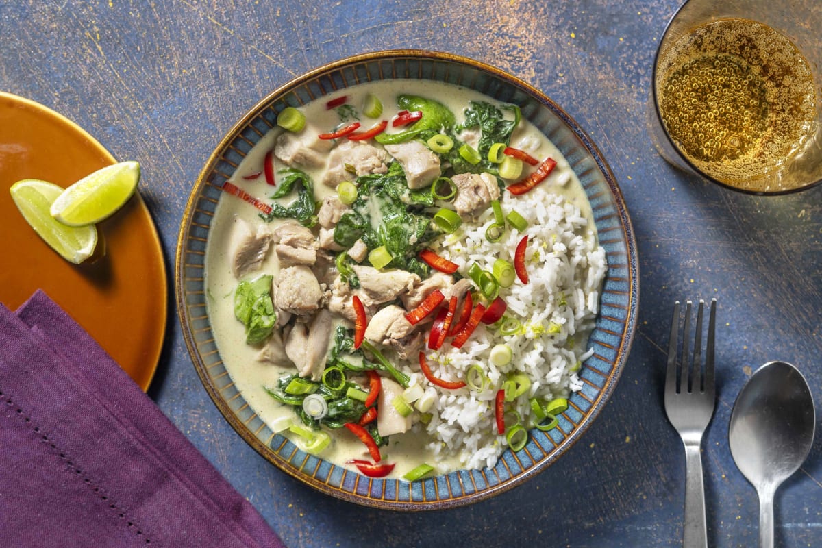 Thai Green Style Chicken Curry