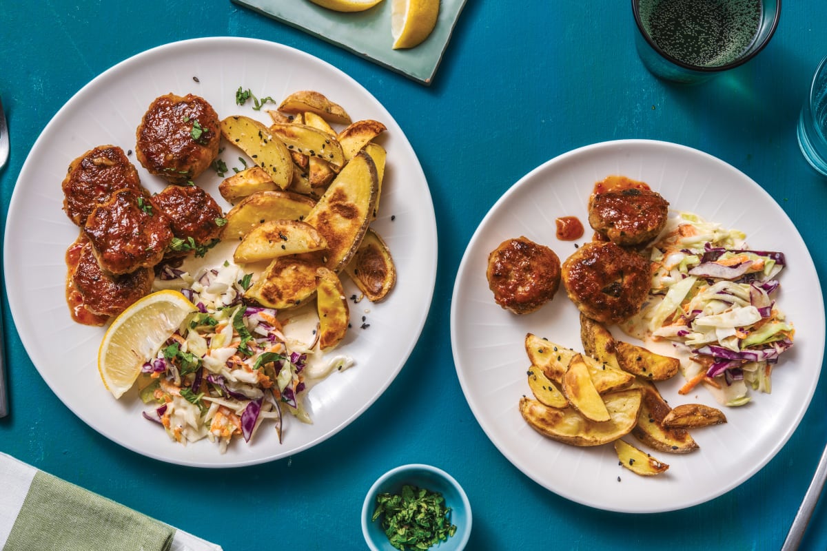 Thai Sweet Chilli Glazed Rissoles