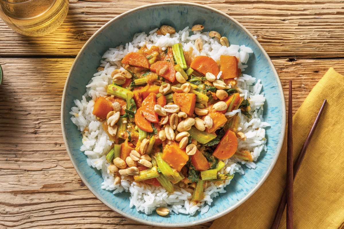 Mild Thai Pumpkin & Veggie Curry