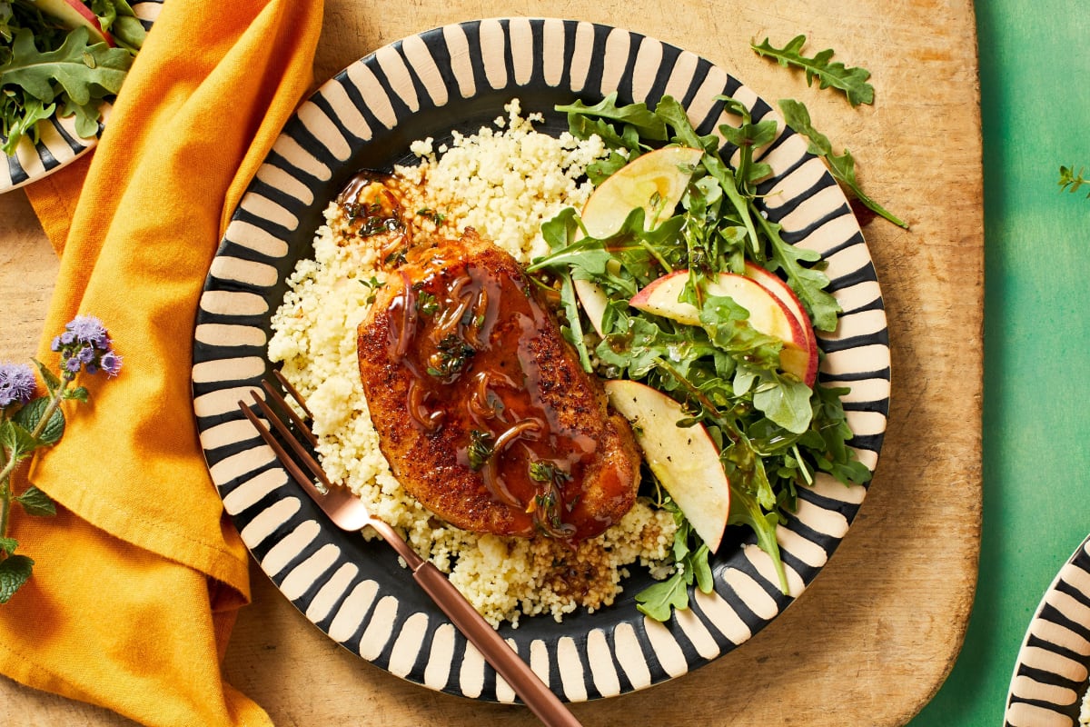 Thyme and Honey Pork Chops