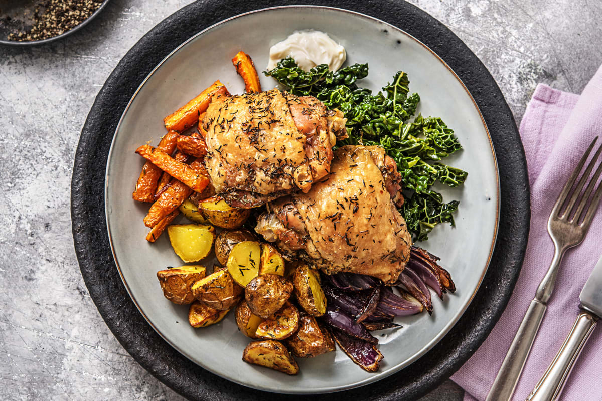 Thyme Roasted Chicken