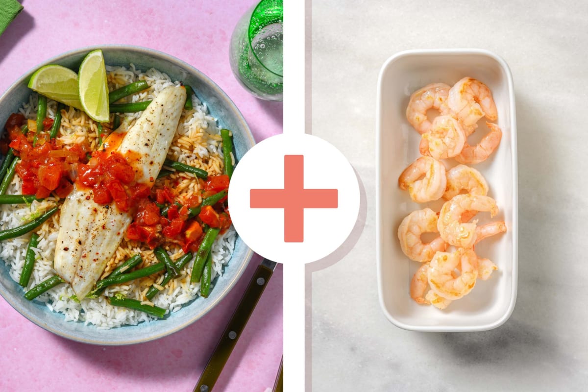 Indonesian-Style Lemongrass Tilapia and Shrimp