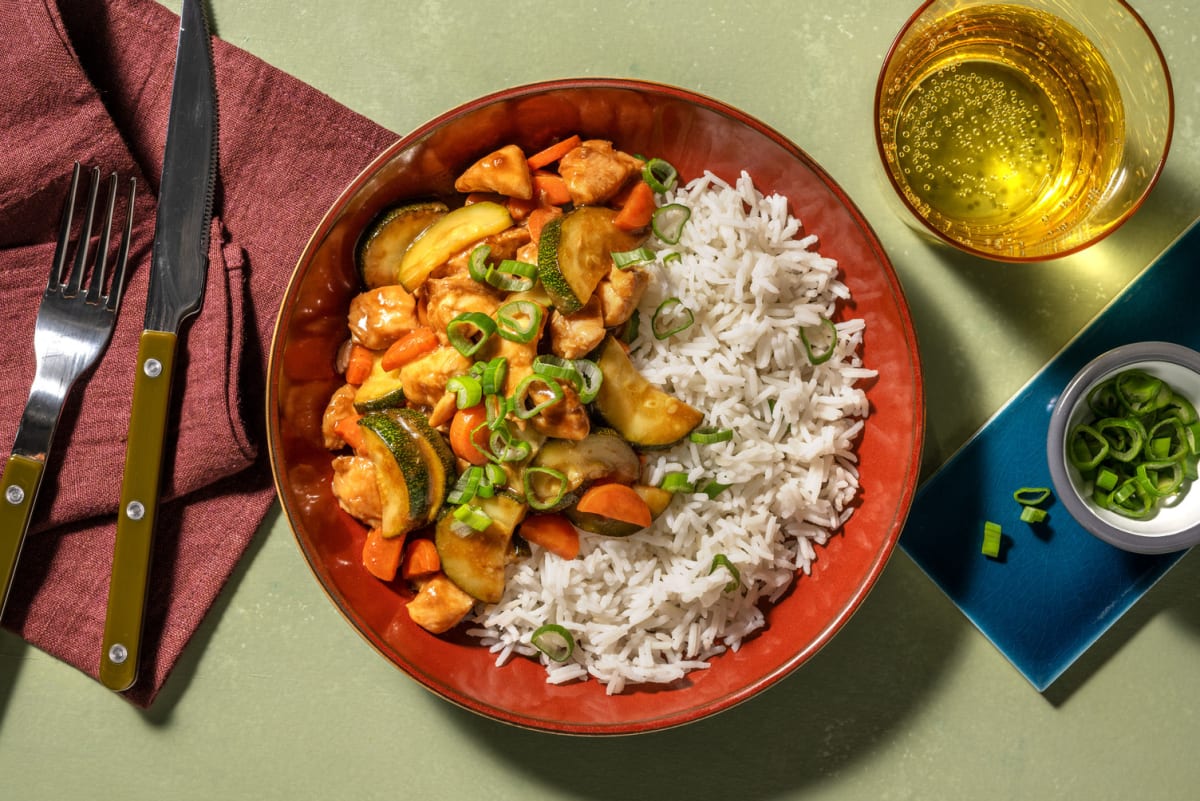 Buttery Honey-Garlic Tofu