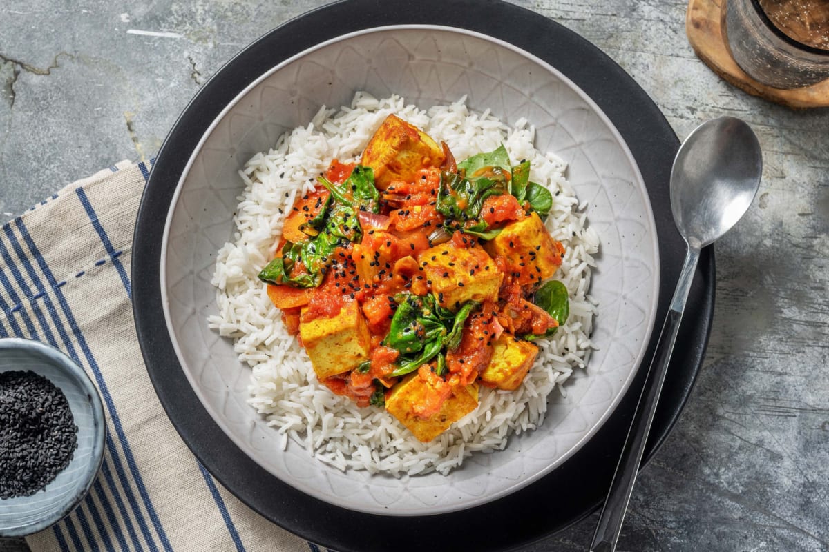 Tofu im Butter Chicken Style