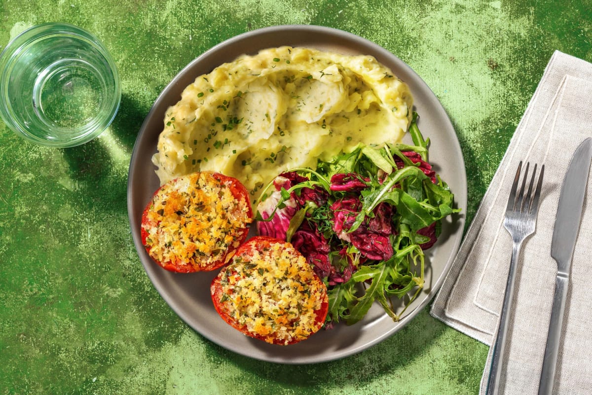 Gevulde tomaten met gehakt