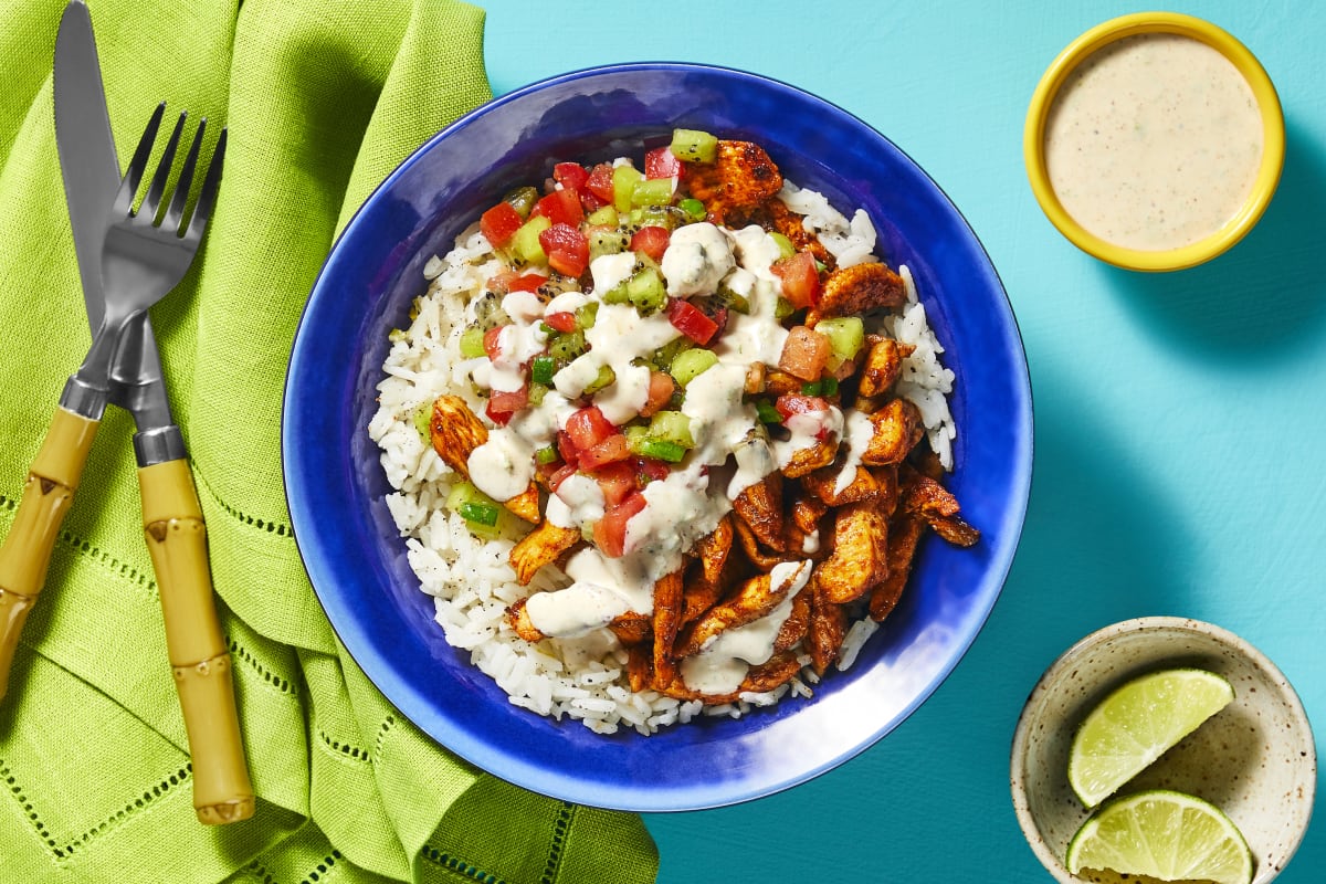 Surf’s Up Chicken & Rice Bowls