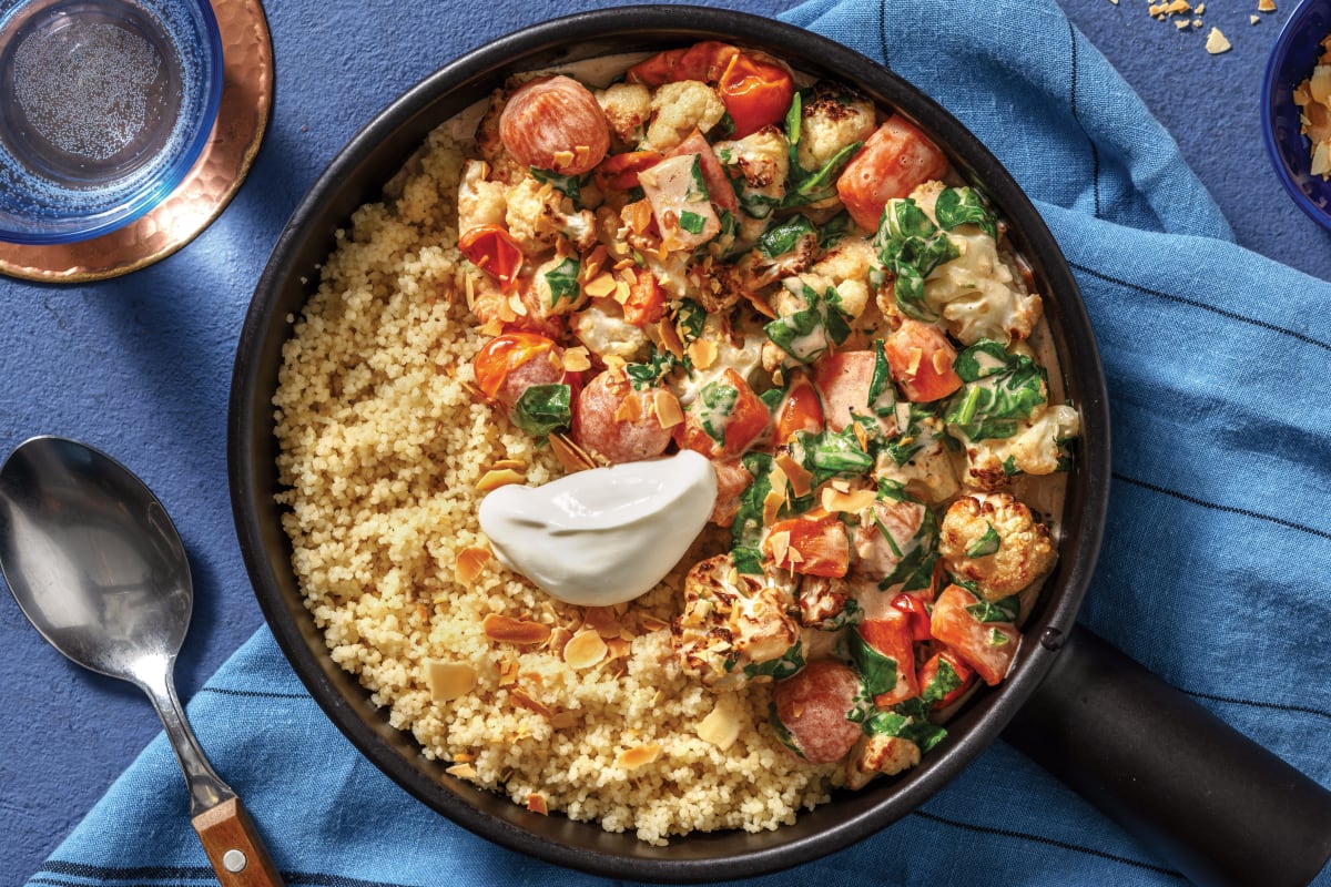 Creamy Middle Eastern Cauliflower Tagine