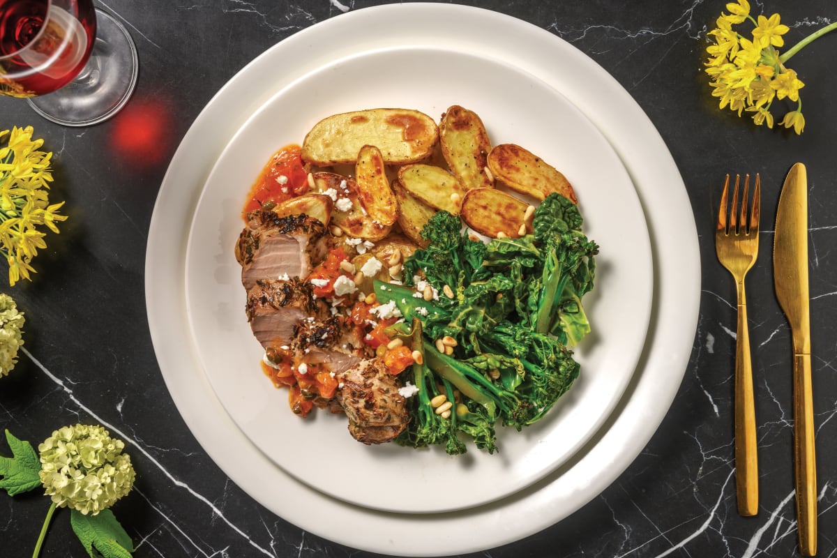 Tuscan-Style Pork Tenderloin