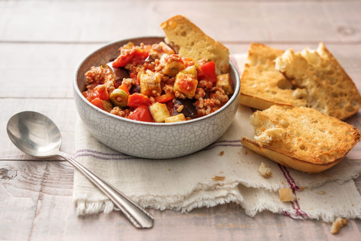 Sicilian Eggplant Stew