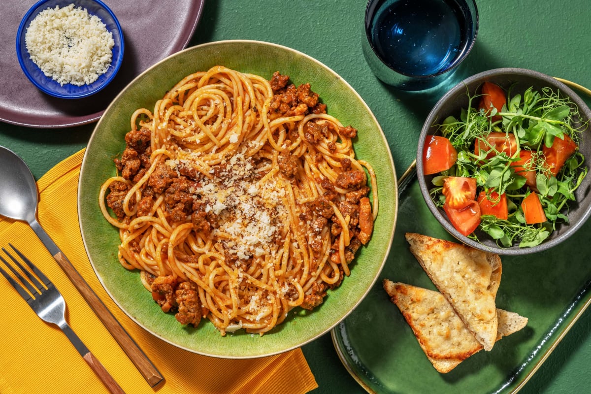 Ultimate Beef and Bacon Spaghetti Bolognese