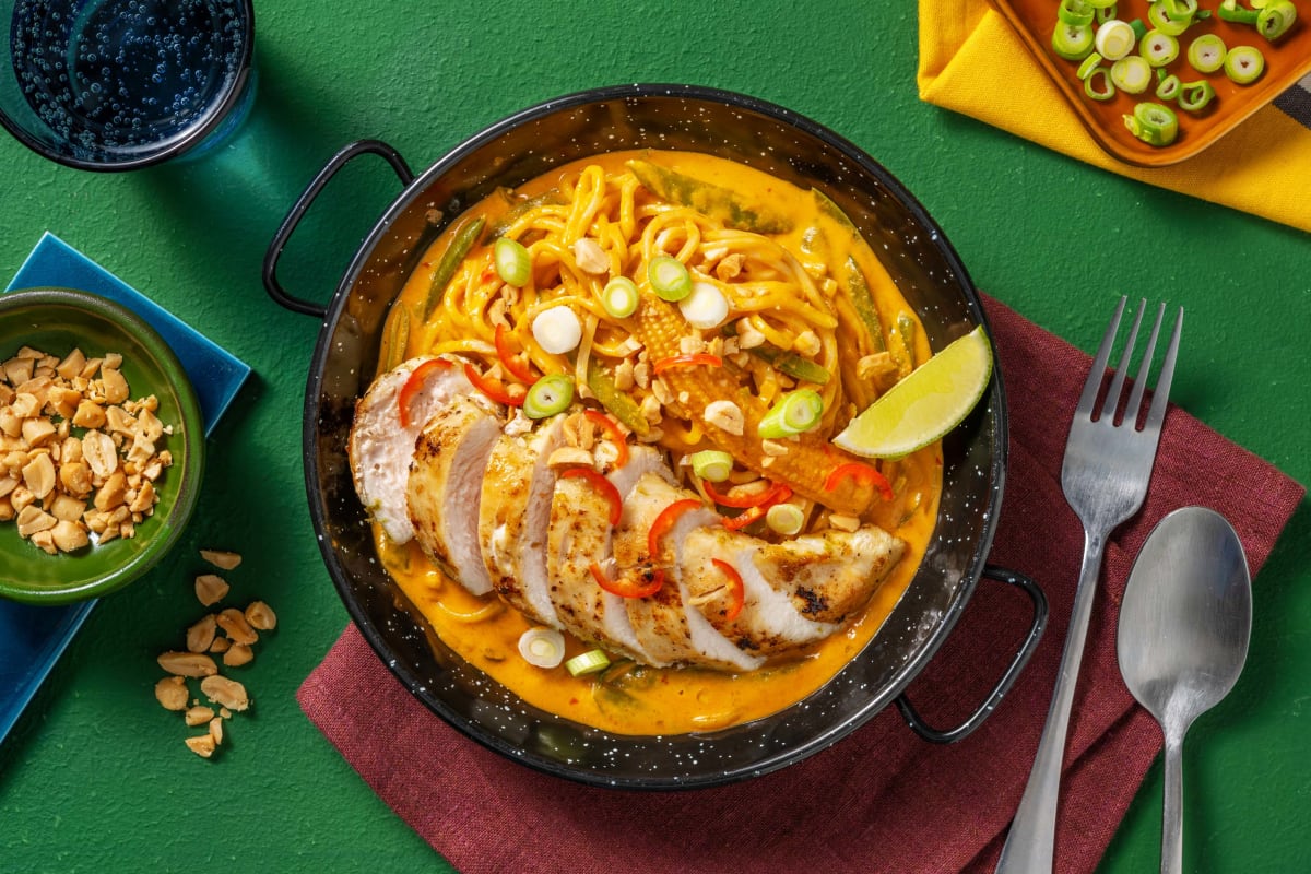 Ultimate Coconut Chicken Breast Laksa