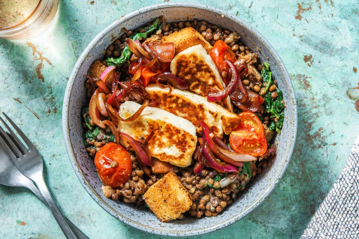 Pan-Fried Halloumi