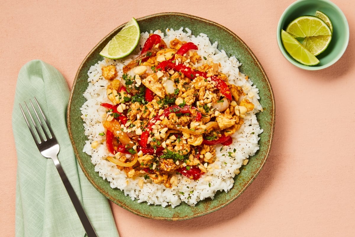 Vegan Sweet Chili Tofu Bowls