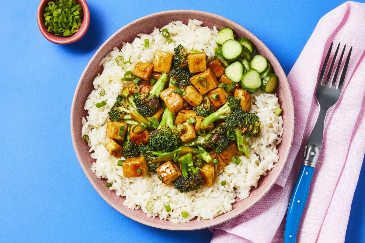 Vegan Sweet & Savory Tofu Bowls