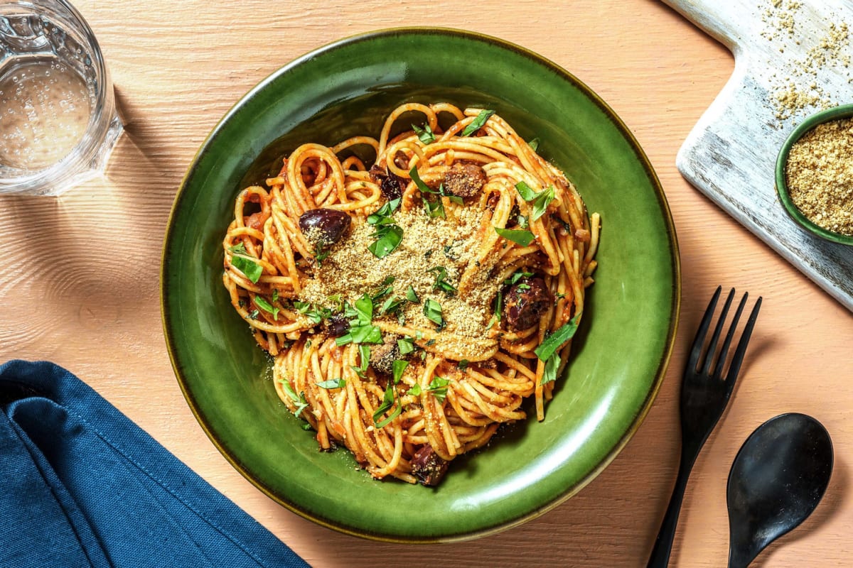 Vegane Spaghetti alla Napoletana
