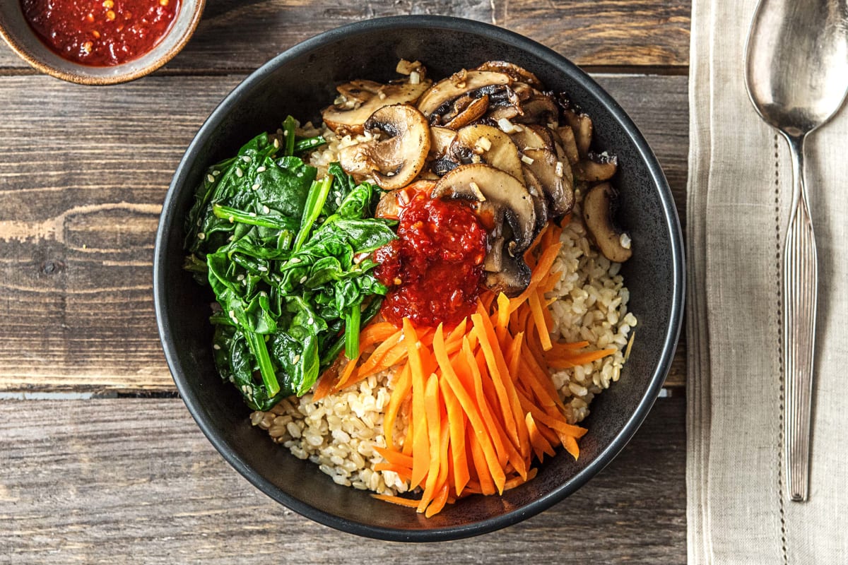 Vegetarian Bibimbap