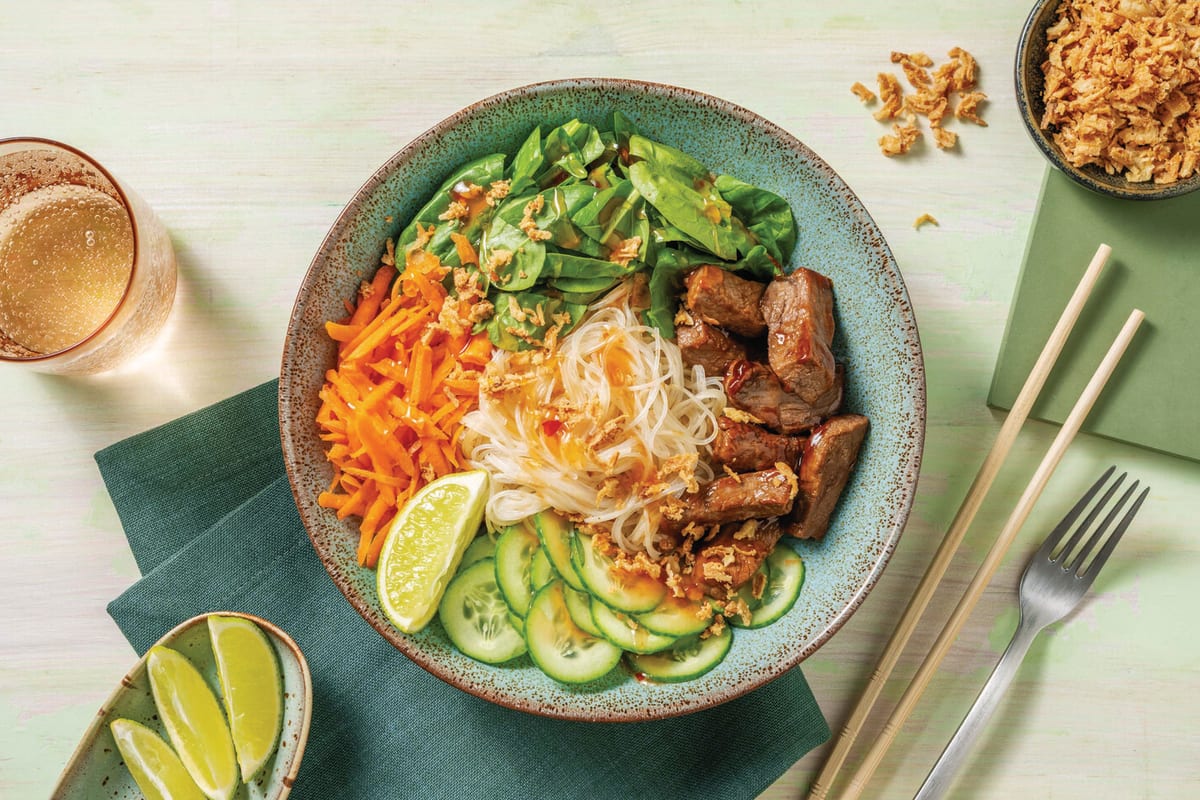 Quick Viet-Style Beef Bun Cha