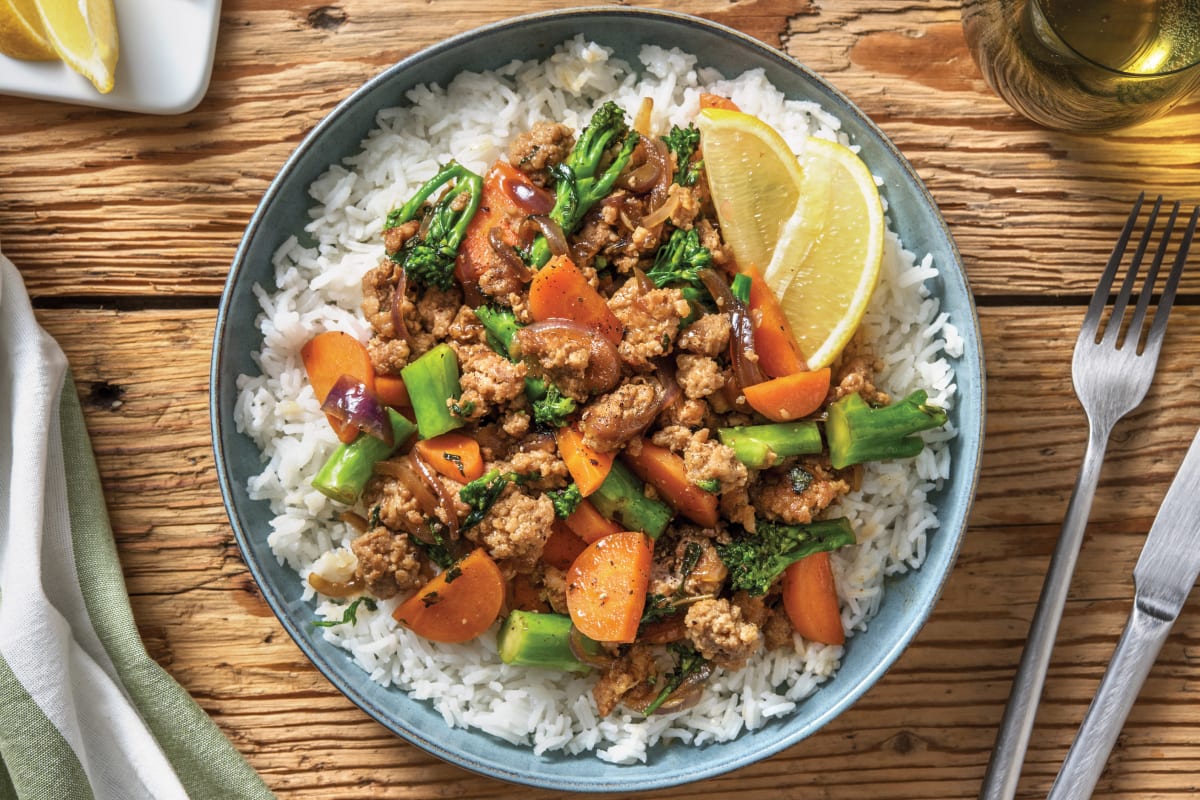 Vietnamese-Style Pork Larb