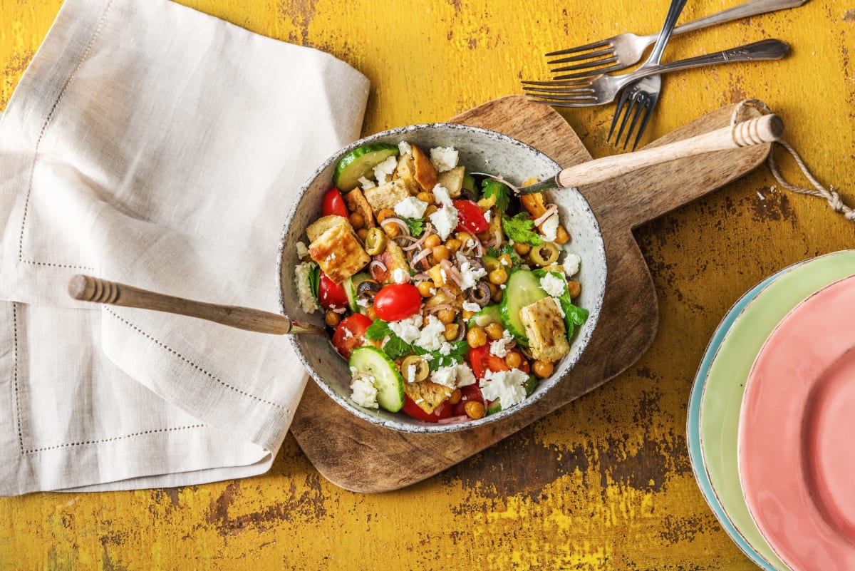 Flatbread Fattoush Salad