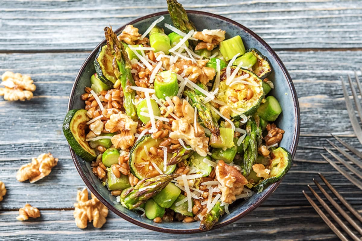 Gorgeous Greens Farro Bowl