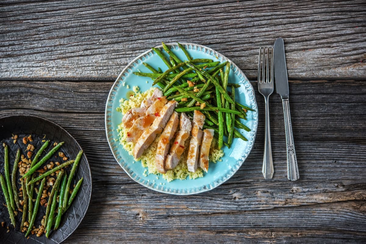 Sweet 'N' Spicy Apricot Chicken