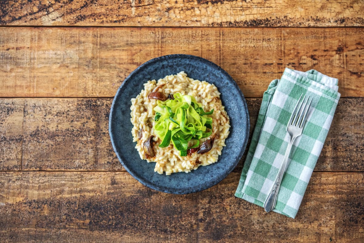 Caramelized Shallot Risotto