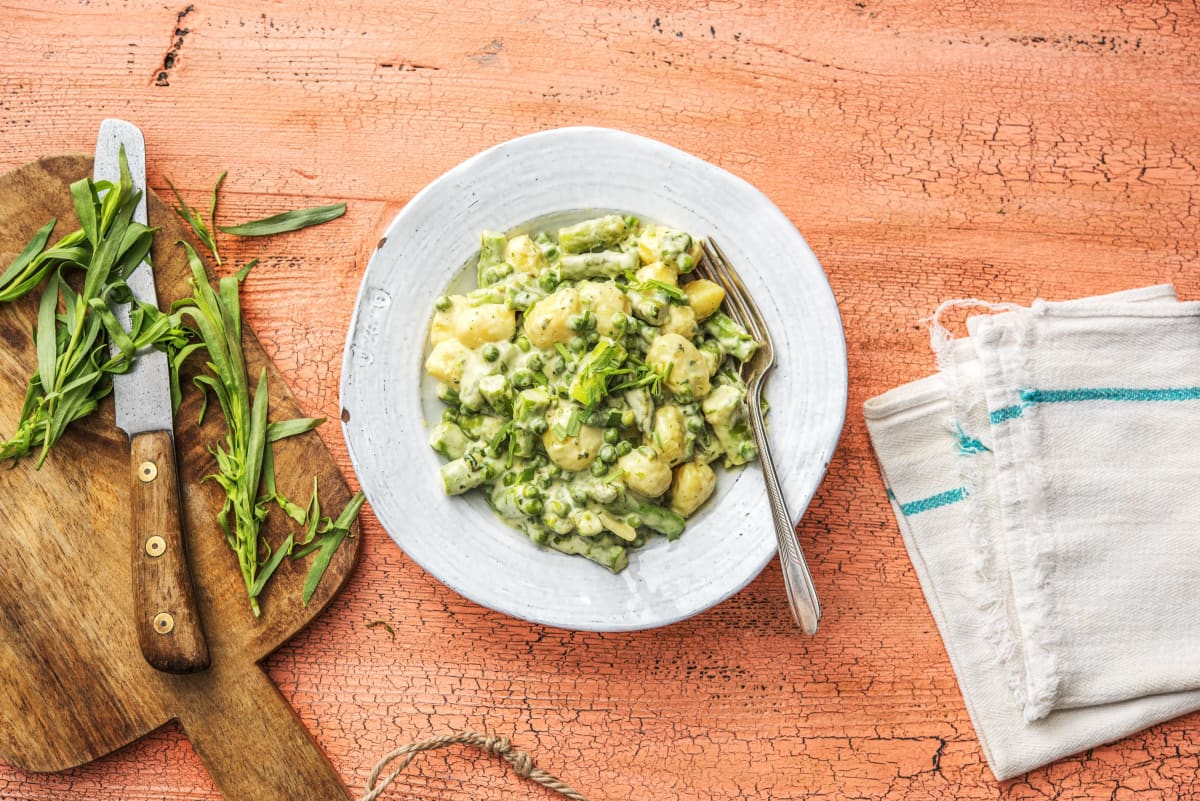 Spring Greens Gnocchi