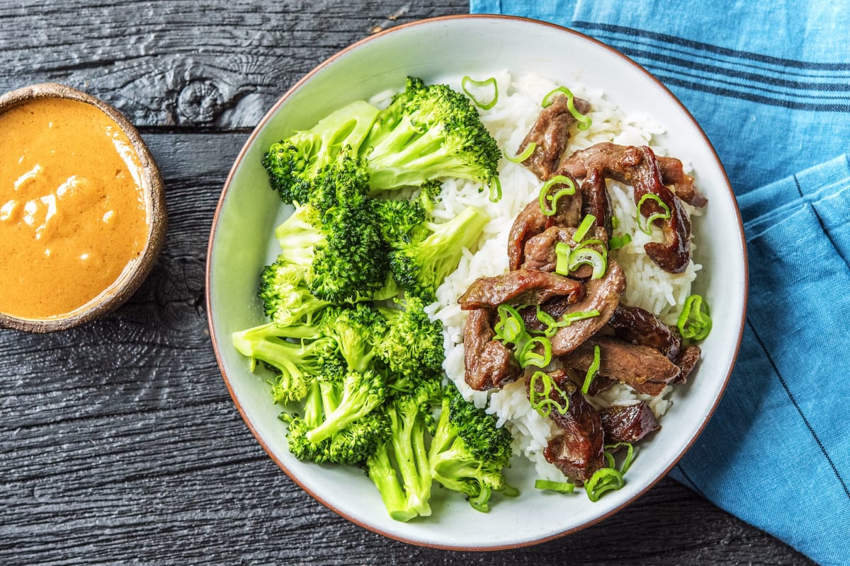 Soy-Marinated Steak