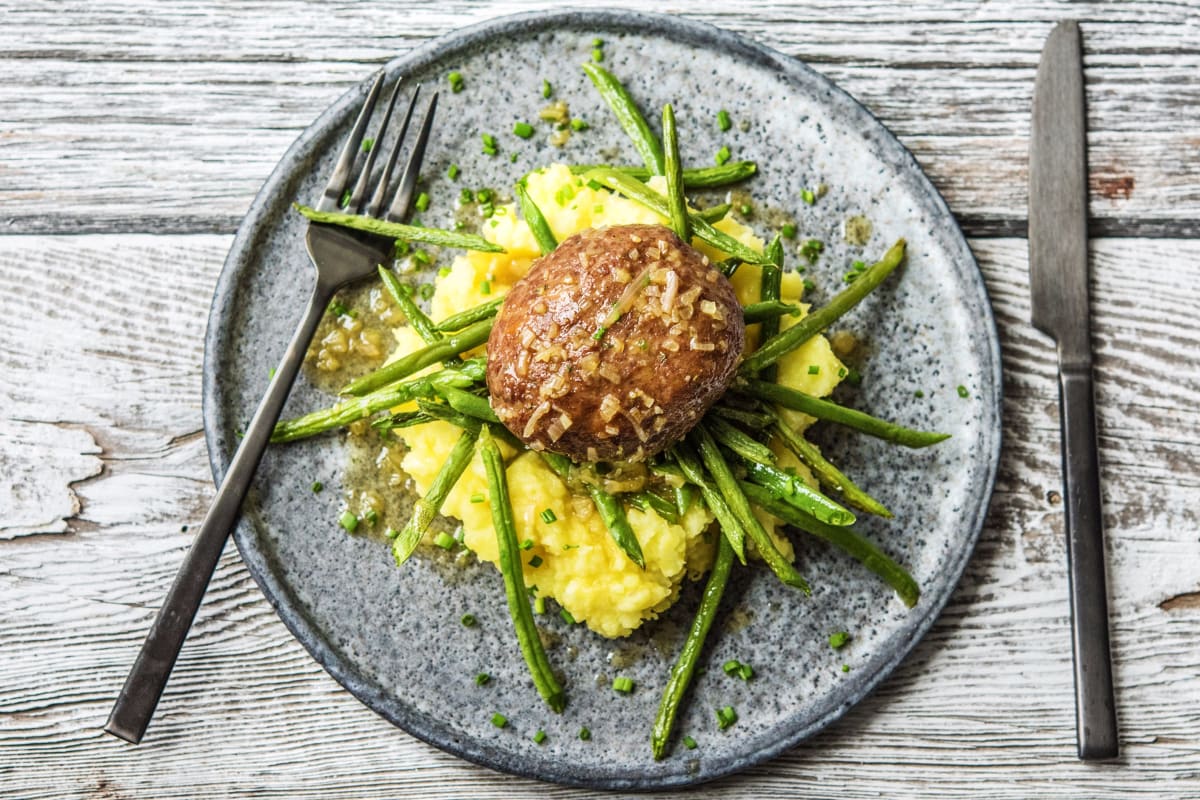 Classic Meatloaf and Mash