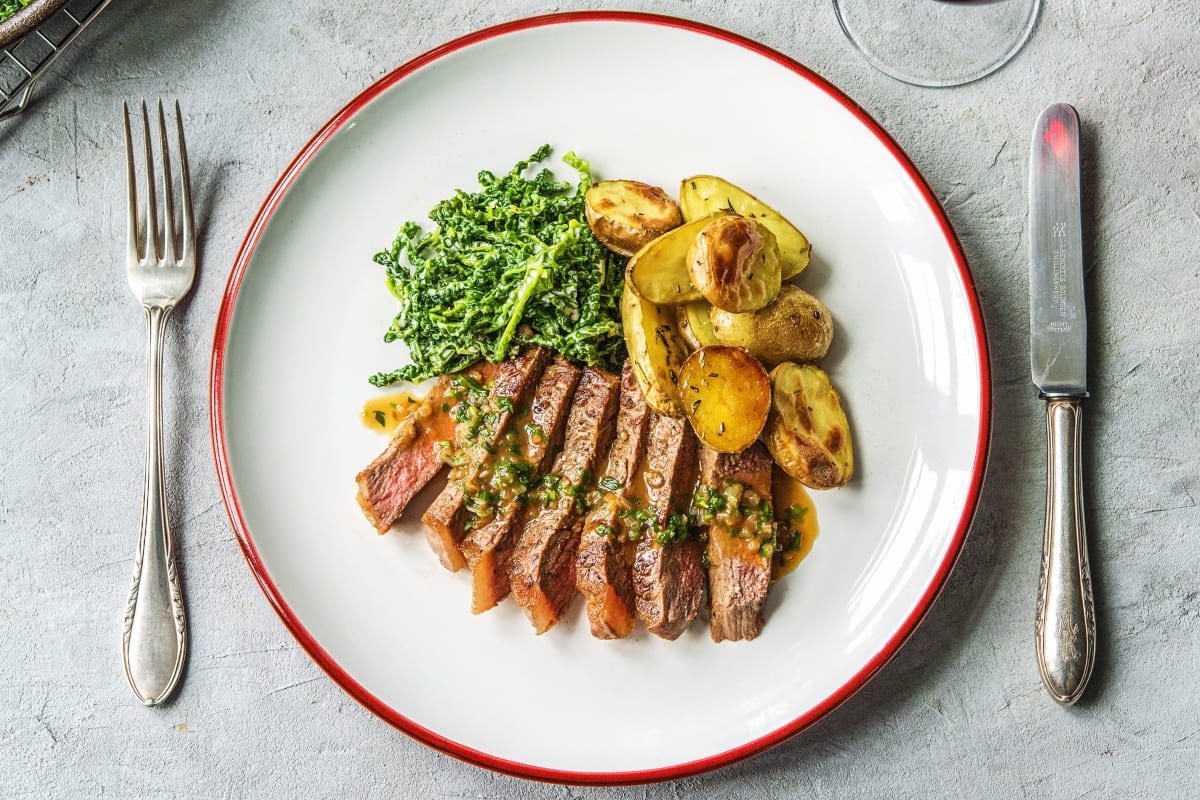 Strip Steak Bearnaise Recipe Hellofresh